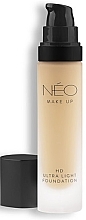 Fragrances, Perfumes, Cosmetics Ultra Light Matte Foundation - NEO Make Up HD Ultra Light Foundation