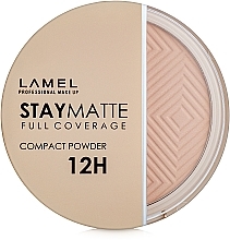 Compact Mattifying Powder - LAMEL Make Up Stay Matte Compact Powder — photo N2