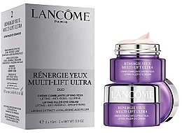 Fragrances, Perfumes, Cosmetics Set - Lancome Renergie Multi-Lift Ultra Lifting Filler Eye Cream (eye/cr/2x15ml)