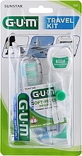 Travel Set, blue toothbrush - Sunstar Gum Sunstar Reise Set — photo N1