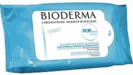 Fragrances, Perfumes, Cosmetics Baby Wet Wipes - Bioderma ABCDerm H2O