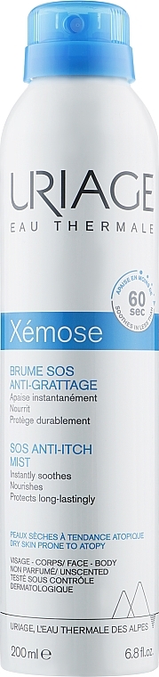 Instant Soothing Mist for Irritated Skin - Uriage Xemose SOS Anti Itch Mist — photo N1