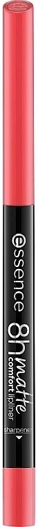 Lip Liner - Essence 8H Matte Comfort Lip Liner — photo N2