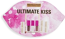 Set, 9 products - Makeup Revolution Ultimate Kiss Gift Set — photo N1