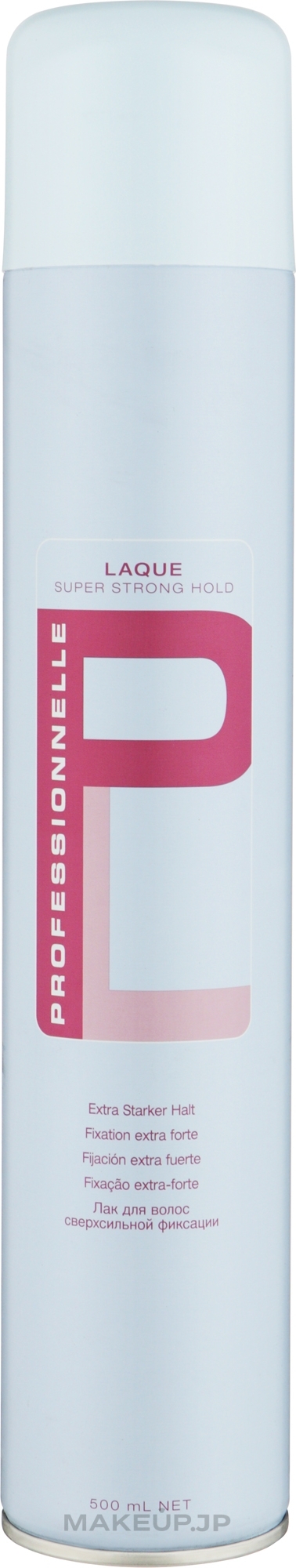 Ultra Strong Hold Hair Spray - Schwarzkopf Professional Professionnelle Laque Super Strong Hold — photo 500 ml