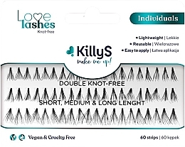 Individual Lashes, 11 mm, 500406 - KillyS Love Lashes — photo N1