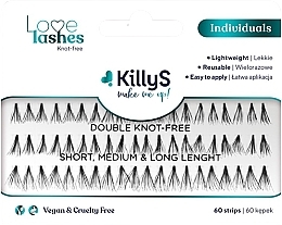 Fragrances, Perfumes, Cosmetics Individual Lashes, 11 mm, 500406 - KillyS Love Lashes