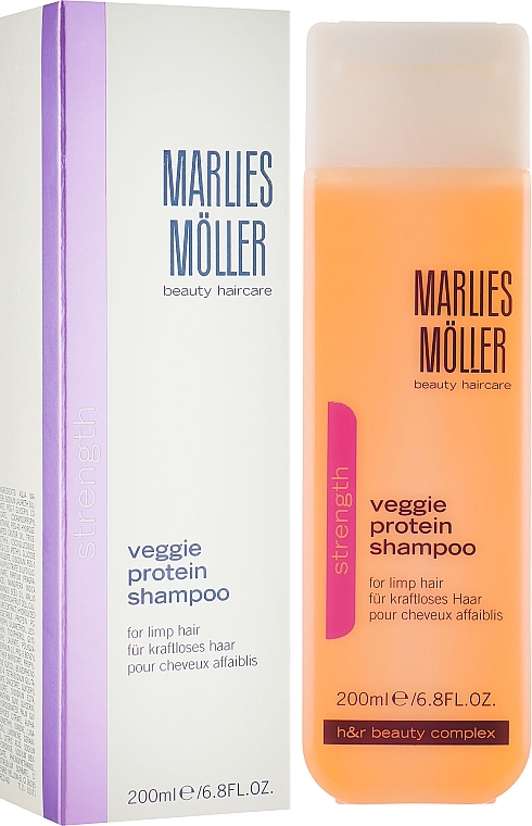 Shampoo - Marlies Moller Strength Veggie Protein Shampoo — photo N1