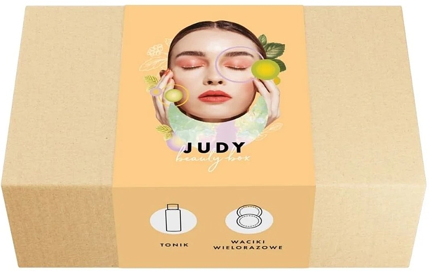 Set - Olivia Plum Judy Beauty Box (face/ton/100ml + sponge/2pcs) — photo N1