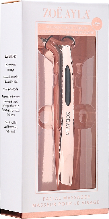 Facial Roller - Zoe Ayla 3D Mini Roller Massager — photo N2