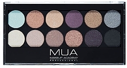 Fragrances, Perfumes, Cosmetics Eyeshadow Palette - MUA 12 Shade Eyeshadow Palette