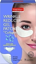 Anti-Wrinkle Gel Eye Patches - Purederm Wrinkle Reducer Gel Patches — photo N1