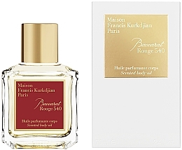 Fragrances, Perfumes, Cosmetics Maison Francis Kurkdjian Baccarat Rouge 540 - Scented Body Oil