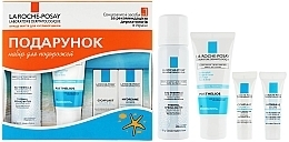 Fragrances, Perfumes, Cosmetics Travel Set - La Roche-Posay (water/50ml + gel/40ml + balm/3ml + cr/3ml)