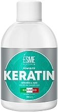 Fragrances, Perfumes, Cosmetics Keratin Shampoo for Dry & Damaged Hair - Esme Platinum Shampoo