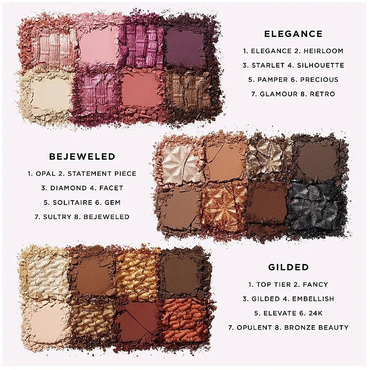 Set - Tarte Cosmetics The Golden Era Amazonian Clay Collectors Set (eyeshadow/3x8,8g) — photo N2