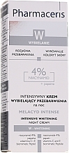 Whitening Cream - Pharmaceris Melacyd Intense Whitening Night Face Cream — photo N2