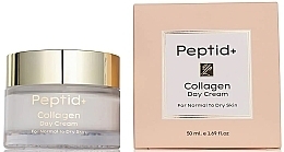 Fragrances, Perfumes, Cosmetics Collagen Day Cream for Normal & Dry Skin - Peptid+ Collagen Day Cream For Normal To Dry Skin