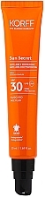 Fragrances, Perfumes, Cosmetics Face Fluid-Cream SPF 30 - Korff Sun Secret Fluido Viso SPF 30