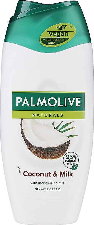 Shower Cream - Palmolive Naturals Coconut & Milk — photo N3