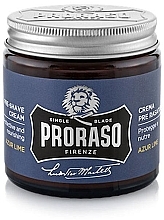 Fragrances, Perfumes, Cosmetics Pre-Shaving Cream - Proraso Azur Lime Pre-Shaving Cream