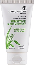 Night Face Cream - Living Nature Sensitive Night Moisture Cream — photo N4