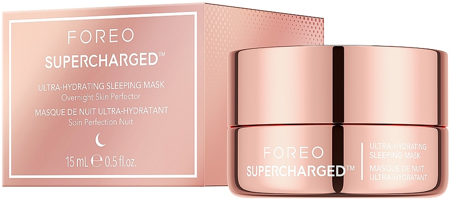 Night Jelly Face Mask - Foreo Supercharged Ultra-Hydrating Sleeping Mask — photo N1