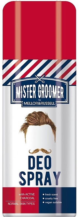 Charcoal Deodorant - Mellor & Russell Mister Groomer — photo N1