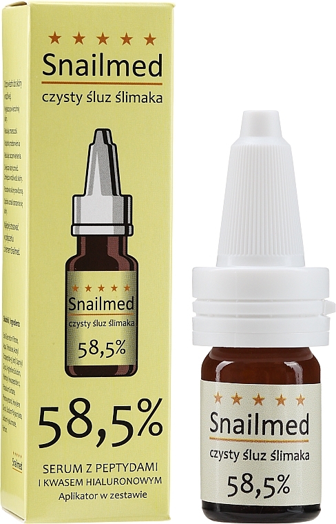 Snail & Peptide Serum for Mature Skin - Snailmed — photo N2
