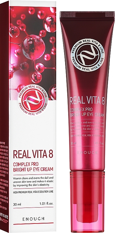 Vitamin Eye Cream - Enough Real Vita 8 Complex Pro Bright Up Eye Cream — photo N2