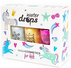 Fragrances, Perfumes, Cosmetics Kids Nail Polish Set 'Alice in the Land of Glitter' - Maga Cosmetics For Kids Water Drops