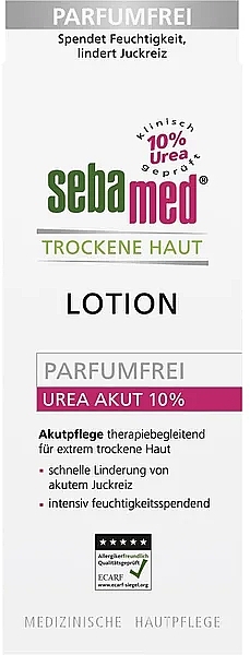 Body Lotion - Sebamed Trockene Haut Lotion Urea Akut 10% — photo N1