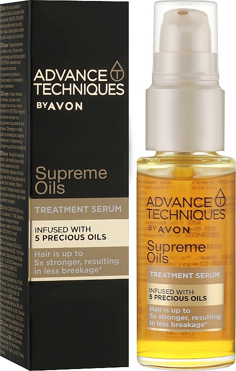 Supreme Oils Hair Serum - Avon Advance Techniques Supreme Oils Tretment Serum — photo N2