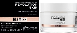 Niacinamide Moisturizing Face Cream - Revolution Skin Blemish Niacinamide SPF 30 Moisturiser — photo N1