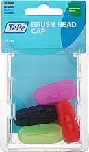 Fragrances, Perfumes, Cosmetics 歯ブラシ ケース、4個 - TePe Toothbrush Cover