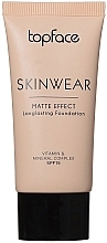 Fragrances, Perfumes, Cosmetics Foundation - Topface Skinwear Matte Effect Foundation SPF15