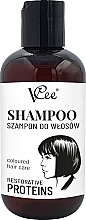 Shampoo for Colored Hair - VCee Restorative Shampoo With Proteins For Coloured Hair — photo N2