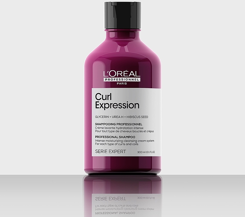 Intensive Moisturizing Cream Shampoo - L'Oreal Professionnel Serie Expert Curl Expression Intense Moisturizing Cleansing Cream Shampoo — photo N7