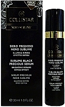 Fragrances, Perfumes, Cosmetics Face Serum - Collistar Nero Sublime Precious Serum