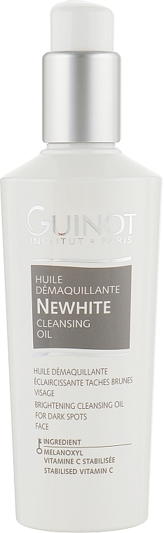 Brightening Makeup Remover Oil - Guinot Newhite Perfect Brightening Cleansing Oil — photo N1