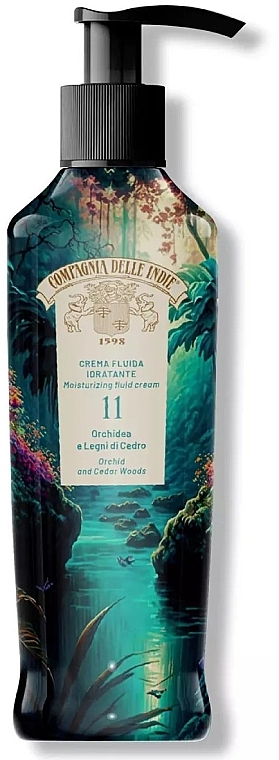 Compagnia Delle Indie 11 Orchidea E Legni Di Cedro - Body Fluid Cream — photo N1