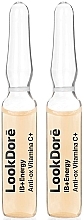 Concentrated Face Ampoule Serum - LookDore IB+Enrgy Anti-ox Vitamina C+ Ampoules — photo N7