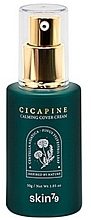 Fragrances, Perfumes, Cosmetics Corrective Face Cream - Skin79 Cica Pine Calming Cover Cream SPF38/PA++