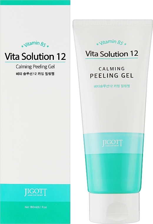 Soothing Face Peeling Gel - Jigott Vita Solution 12 Calming Peeling Gel — photo N2