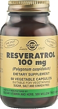 Fragrances, Perfumes, Cosmetics Resveratrol Dietary Supplement - Solgar Resveratrol 100 mg