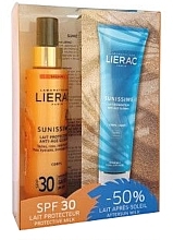 Fragrances, Perfumes, Cosmetics Set - Lierac Set Sunissime (b/milk/2x150ml)