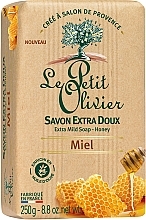 Extra Mild Soap with Honey Extract - Le Petit Olivier Extra mild soap Honey — photo N2