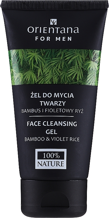 Bamboo & Purple Rice Face Cleansing Gel - Orientana For Man Face Cleansing Gel — photo N1
