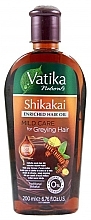 Fragrances, Perfumes, Cosmetics Hair Oil - Dabur Vatika Indian Shikakai Enriched Hair Oil Mild Care For Greying Hair