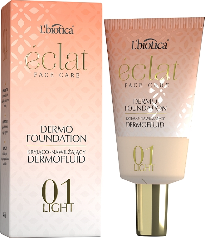 Face Dermofluid - L'biotica Eclat Dermofluid — photo N1